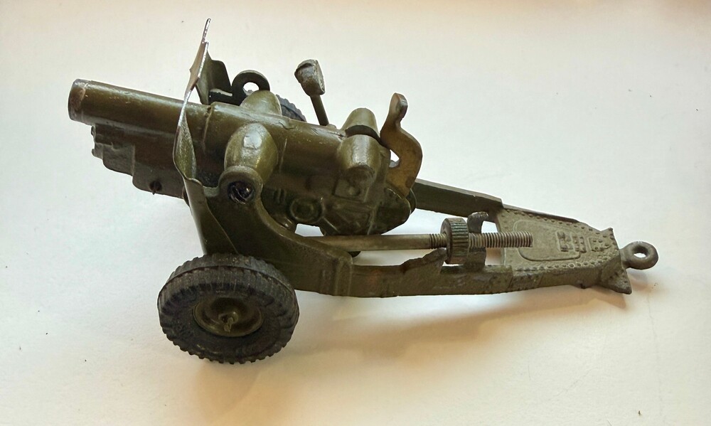 Britains No 1725 Royal Artillery 4.5 Inch Howitzer Patent Pending 1948-50